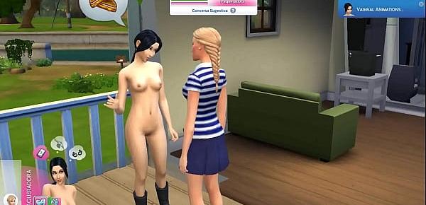  The Sims 4 adulto as lesbicas mais gostosas do The Sims 4